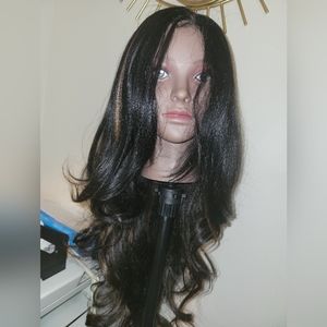 Lace front wig
